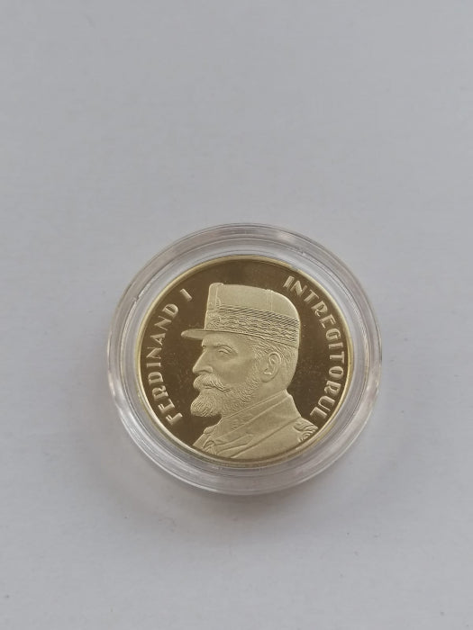 Romania, 50 Bani Proof Regele Ferdinand, an 2019