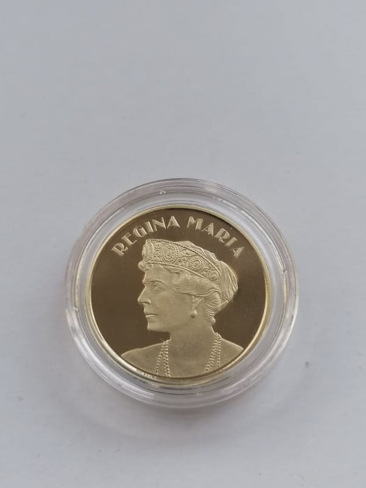 Romania, 50 Bani Proof Regina Maria, an 2019