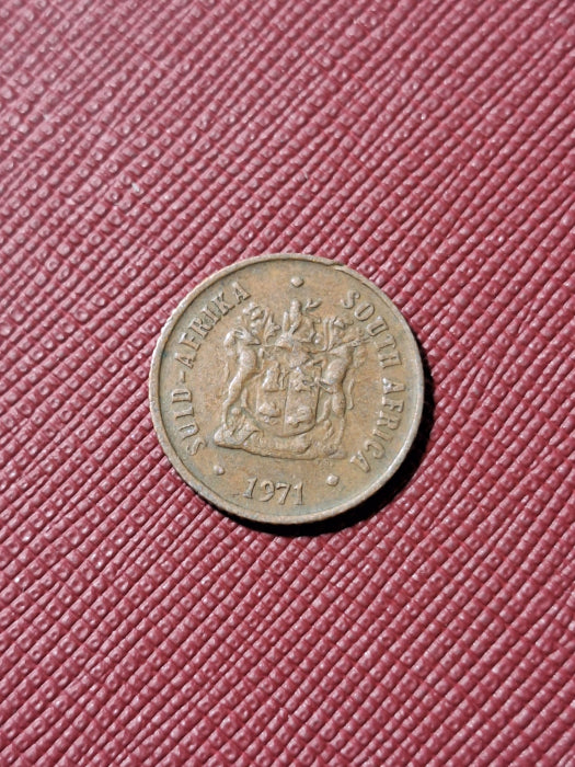 Africa de Sud, 1 cent 1971