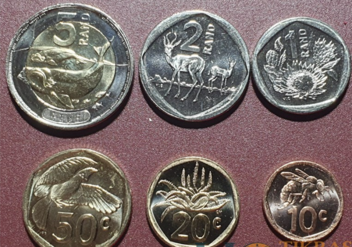 Africa de Sud, 2023-2024, set 6 monede, UNC