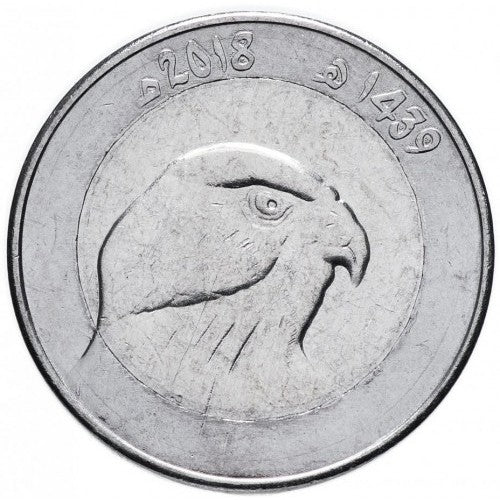 Algeria 10 Dinari 2019 Soimul, Bimetal, Unc