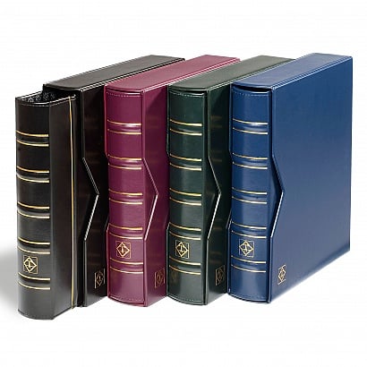 Biblioraft elegant Optima Clasic, tip mapa cu caseta, diferite culori