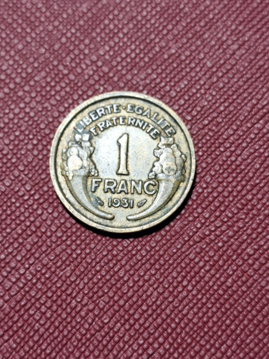 Franta, 1 franc 1931