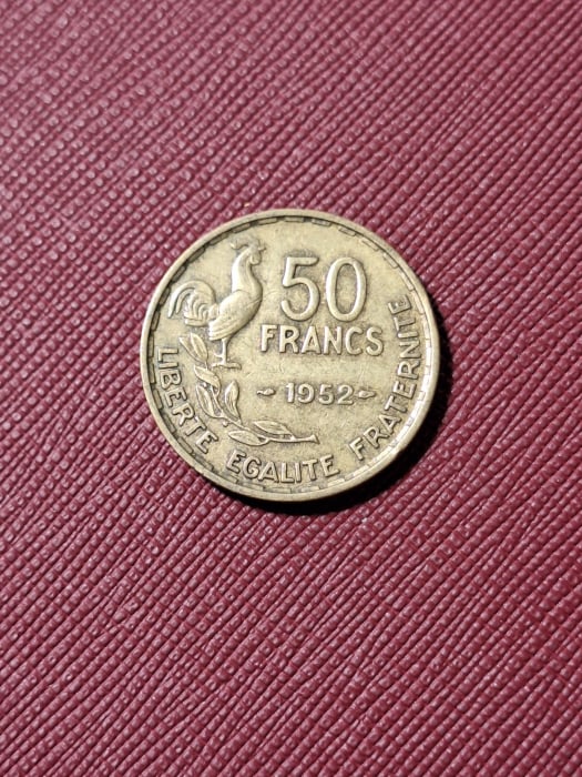 Franta 50 Franci 1952