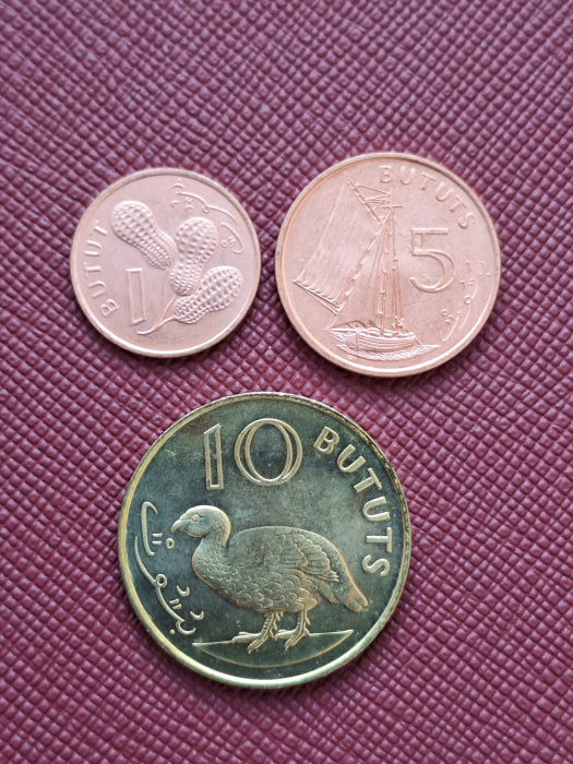 Gambia set 3 monede 1998 UNC