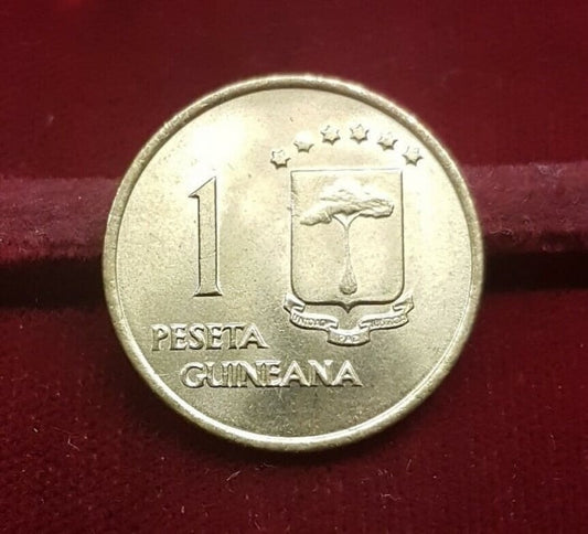 Guinea Ecuatoriala 1 Peseta 1969, Unc