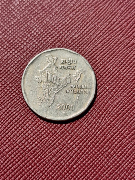 India, 2 rupii 2000