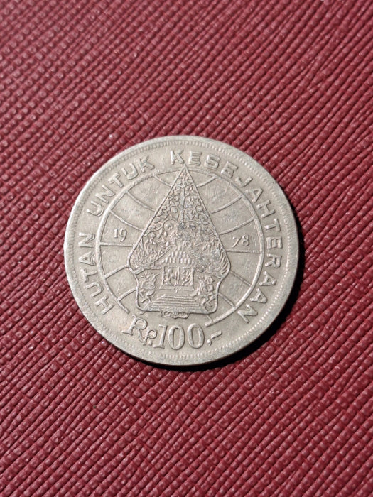 Indonezia, 100 Rupii 1978