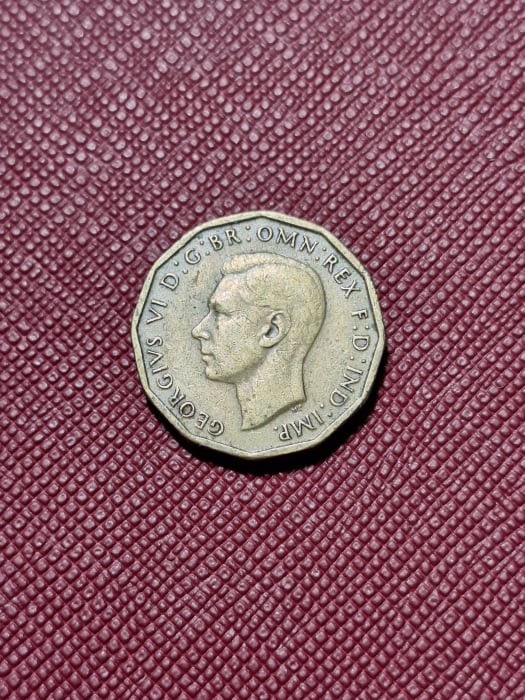 Marea Britanie 3 pence 1944