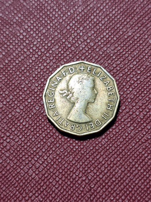 Marea Britanie 3 pence 1957