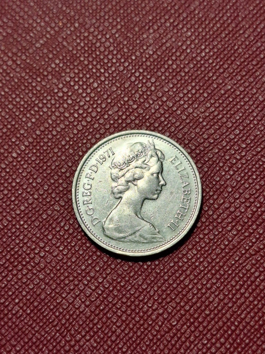 Marea Britanie 5 new pence 1971