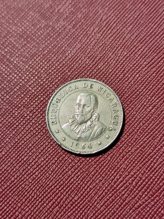 Nicaragua, 50 centavos 1954