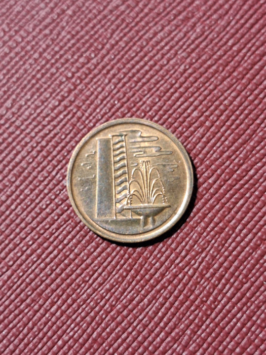 Singapore 1 cent 1969