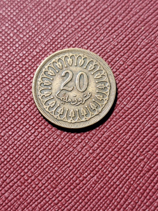 Tunisia 20 milim 1960